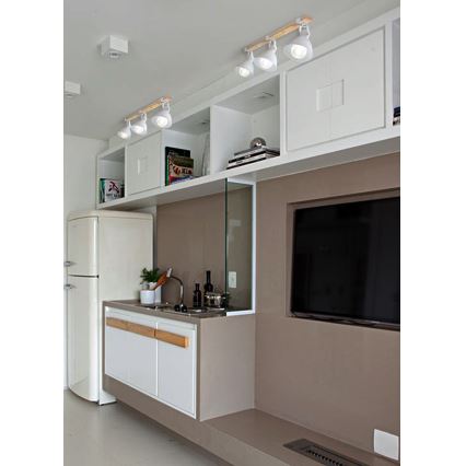 Spot svetiljka 3xE27/40W/230V bukva/bela