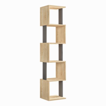 Regal za knjige PIRI 161x35 cm braon/antracit