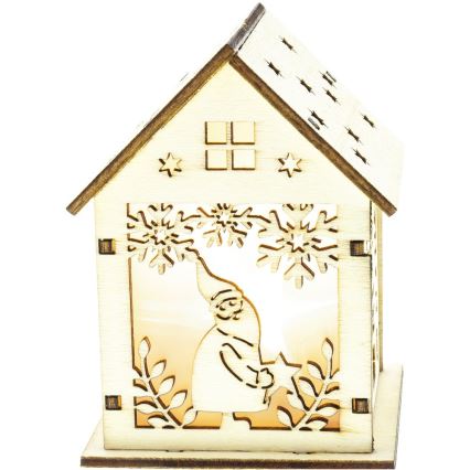 LED božićna dekoracija 1xLED/2xLR44, toplo belo svetlo