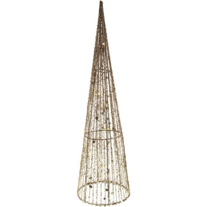 LED božićna dekoracija LED/2xAA 50 cm konus