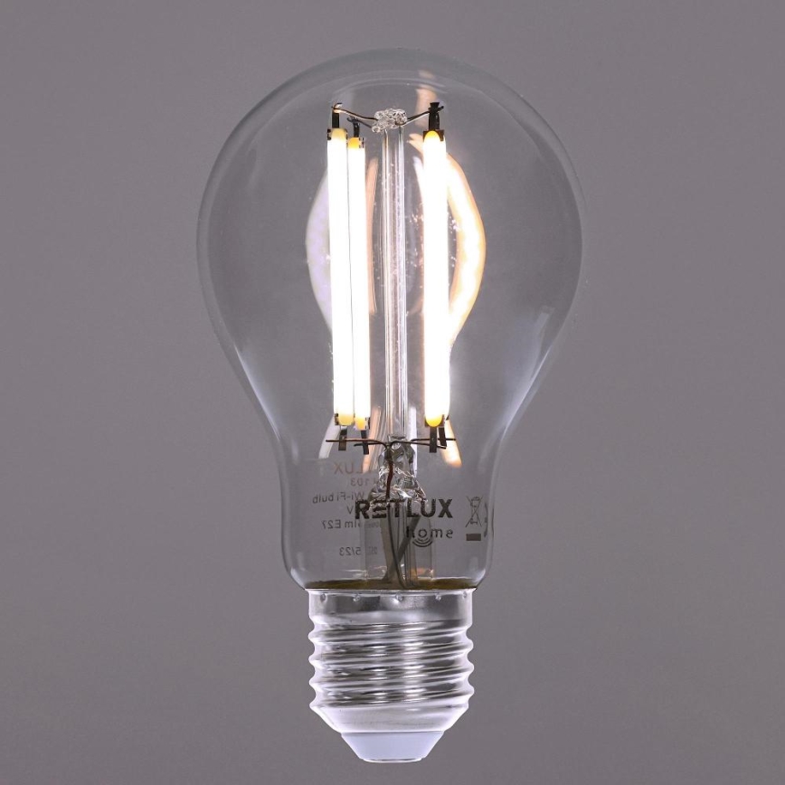LED prigušiva sijalica FILAMENT A60 E27/7W/230V 2700-6500K Wi-Fi Tuya
