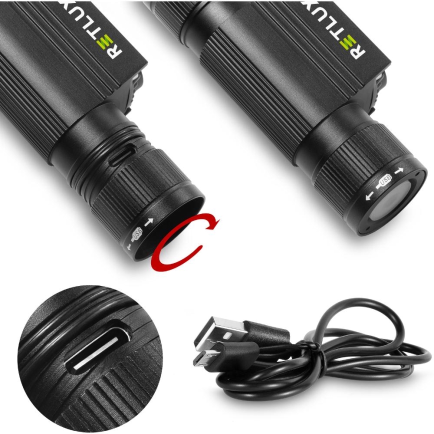 LED punjiva aluminijumska čelna lampa LED/2600 mAh IP66