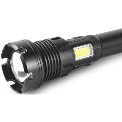 LED punjiva aluminijumska ručna lampa sa funkcijom powerbanke LED/4400 mAh 2200 lm IP44