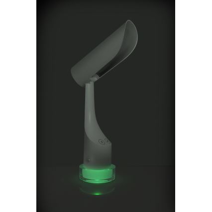 LED RGBW prigušiva punjiva stona lampa LED/5W/5V 2000 mAh 3000/6000K bela
