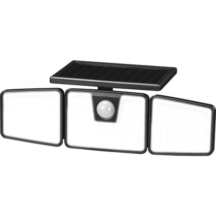 LED solarni reflektor sa senzorom LED/6,5W/3,7V 1200 mAh IP44