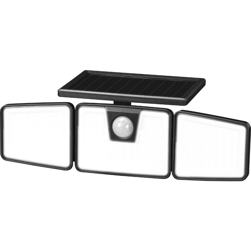 LED solarni reflektor sa senzorom LED/6,5W/3,7V 1200 mAh IP44
