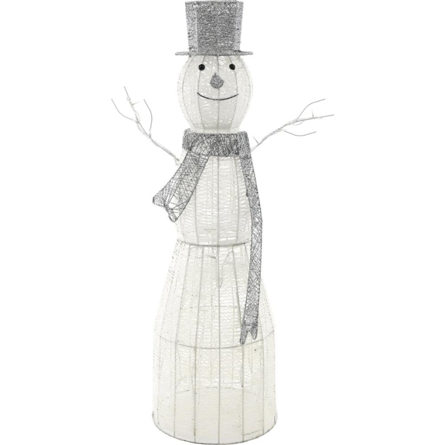 LED Spoljašnja božićna dekoracija LED/3,6W/230V/hladno bela 124 cm IP44 snegović