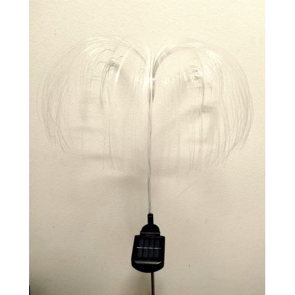 RGB LED solarna svetiljka LED/1,2V 300 mAh IP44 crna
