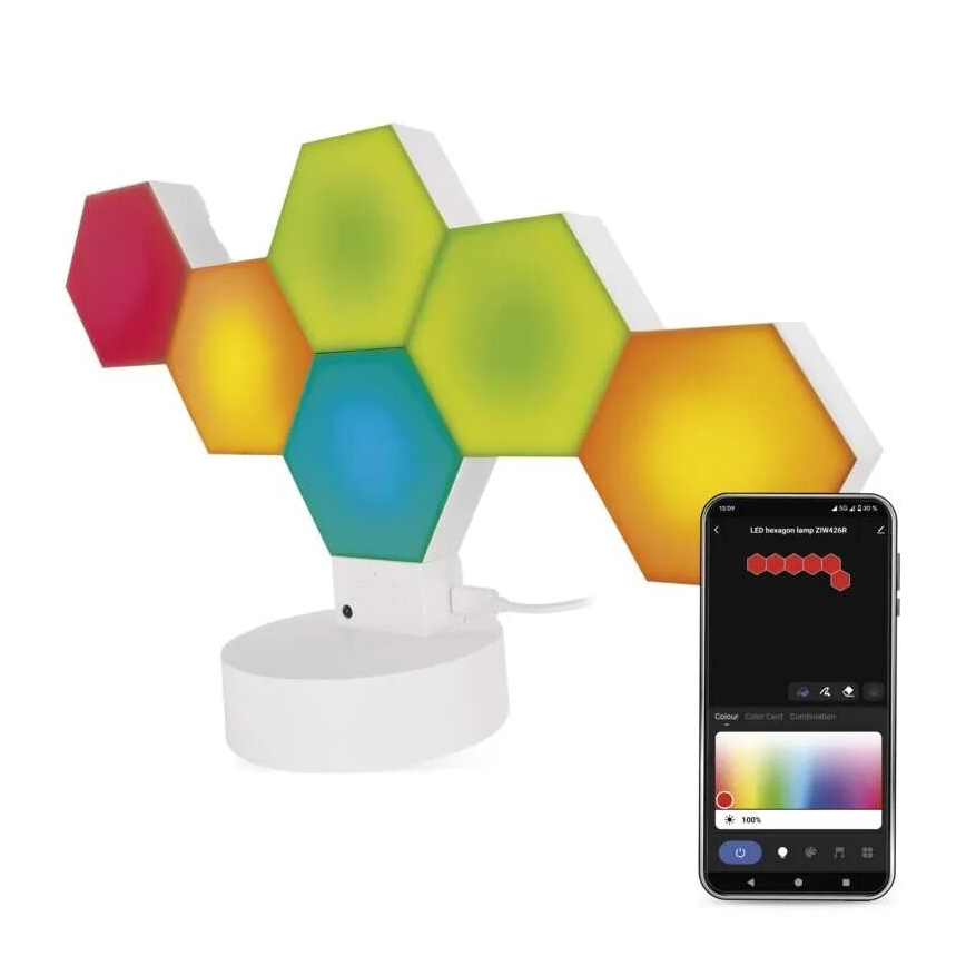 RGBIC prigušiva stona lampa GoSmart LED/5,5W/230V Wi-Fi Tuya