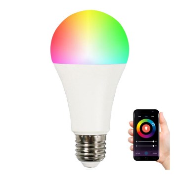 RGBW LED prigušiva sijalica A65 E27/11W/230V 2700-6500K Wi-Fi Tuya