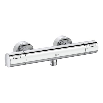 Roca A5A2E18C00 - Termostatska baterija za tuš T-500, sjajni hrom