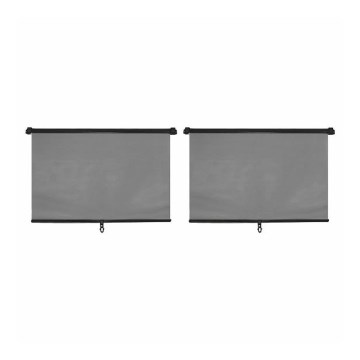 Roletna za zaštitu od sunca 45 cm, 2 kom, siva