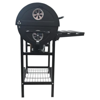 Roštilj na drveni ugalj, crne boje