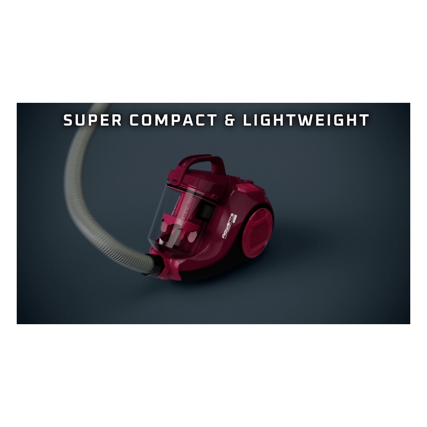 Rowenta - Bezvrećni usisivač SWIFT POWER CYCLONIC 1,2 l 750 W/230 V crveni
