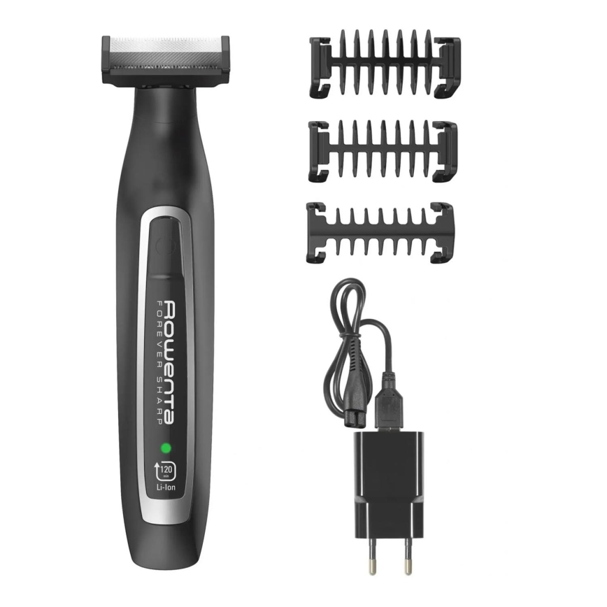 Rowenta - FOREVER SHARP 3u1 trimer za kosu, crni, 650 mAh