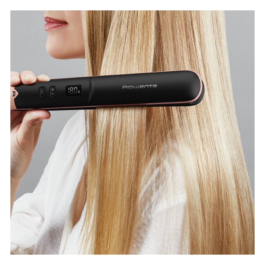 Rowenta - Pegla za kosu sa LCD displejem EXPRESS SHINE 39W/230V