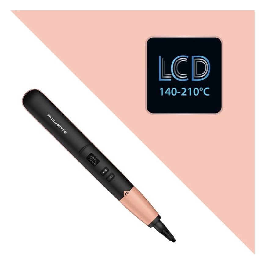 Rowenta - Pegla za kosu sa LCD displejem EXPRESS SHINE 39W/230V