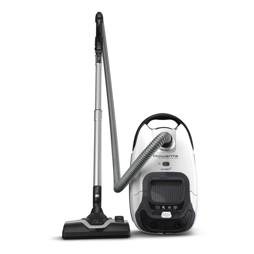 Rowenta - Usisavač sa kesom SILENCE FORCE ALLERGY+ 4,5l 400W/230V crna/bela