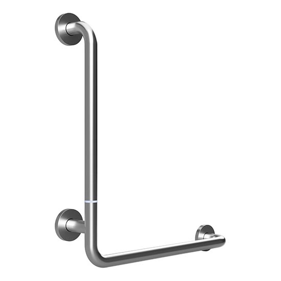 Ručka za oslanjanje 63x68 cm inox/srebrna