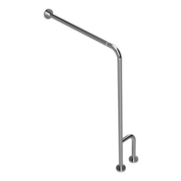Rukohvat za oslanjanje 23x86,6 cm nerđajući čelik/srebrna