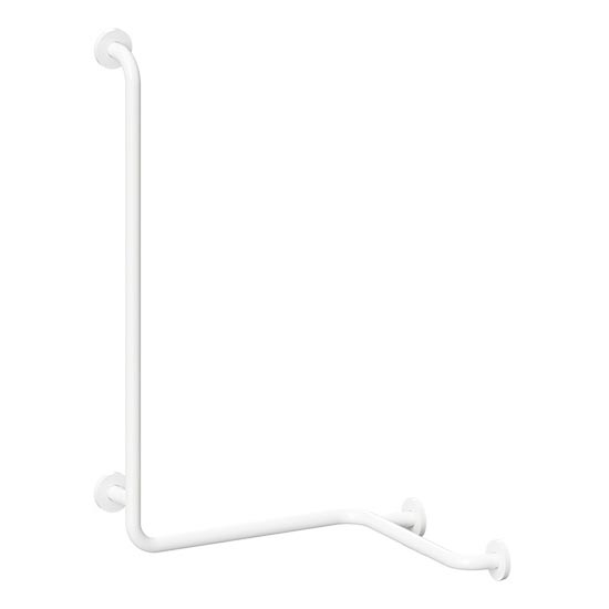 Rukohvat za tuš 66x118 cm, beo