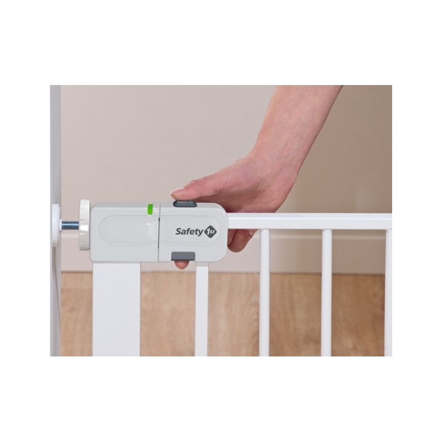 Safety 1st - Sigurnosna kapija sa automatskim zatvaranjem, bela