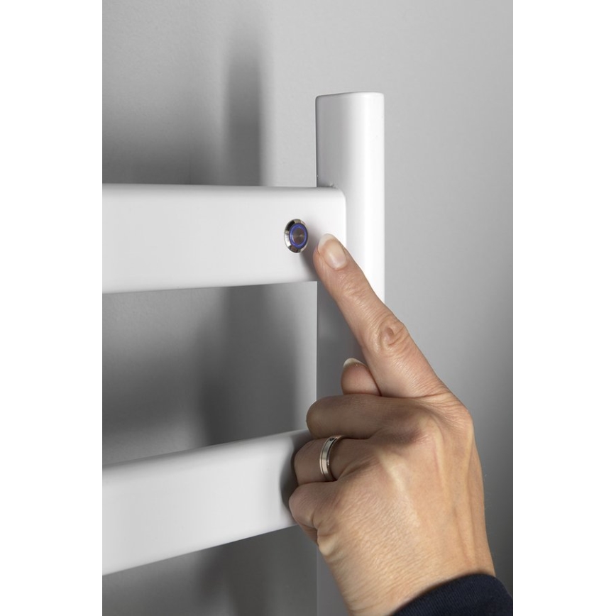 Sapho - Električni sušač za peškire ELIAS 105W/230V 49x73 cm mat bela