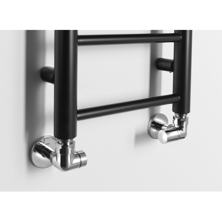 Sapho - Kupatilski radijator DINA 278W 30x138 cm mat crne boje