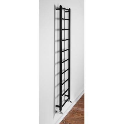 Sapho - Kupatilski radijator DINA 334W 35x168 cm mat crne boje