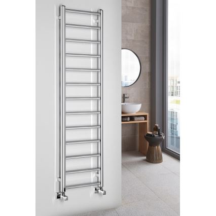Sapho - Kupatilski radijator METRO LIGHT 323W/230V 40x150 cm sjajni hrom