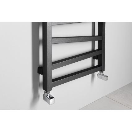 Sapho - Kupatilski radijator ZIG 582W/230V 50x157 cm antracit
