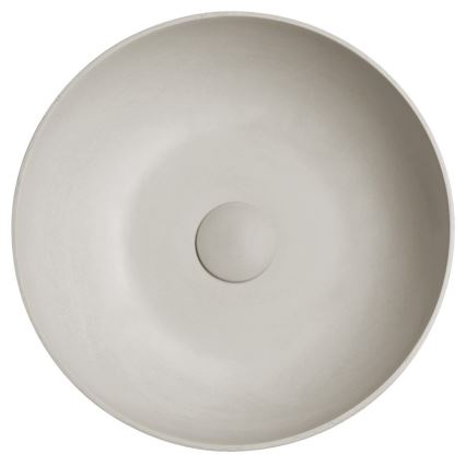 Sapho - Umivaonik za radnu ploču FORMIGO, prečnika 39 cm, beton/peščana
