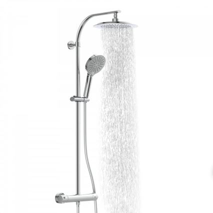 Schütte 60046 - Tuš set sa termostatskom baterijom MADURA FRESH, sjajni hrom