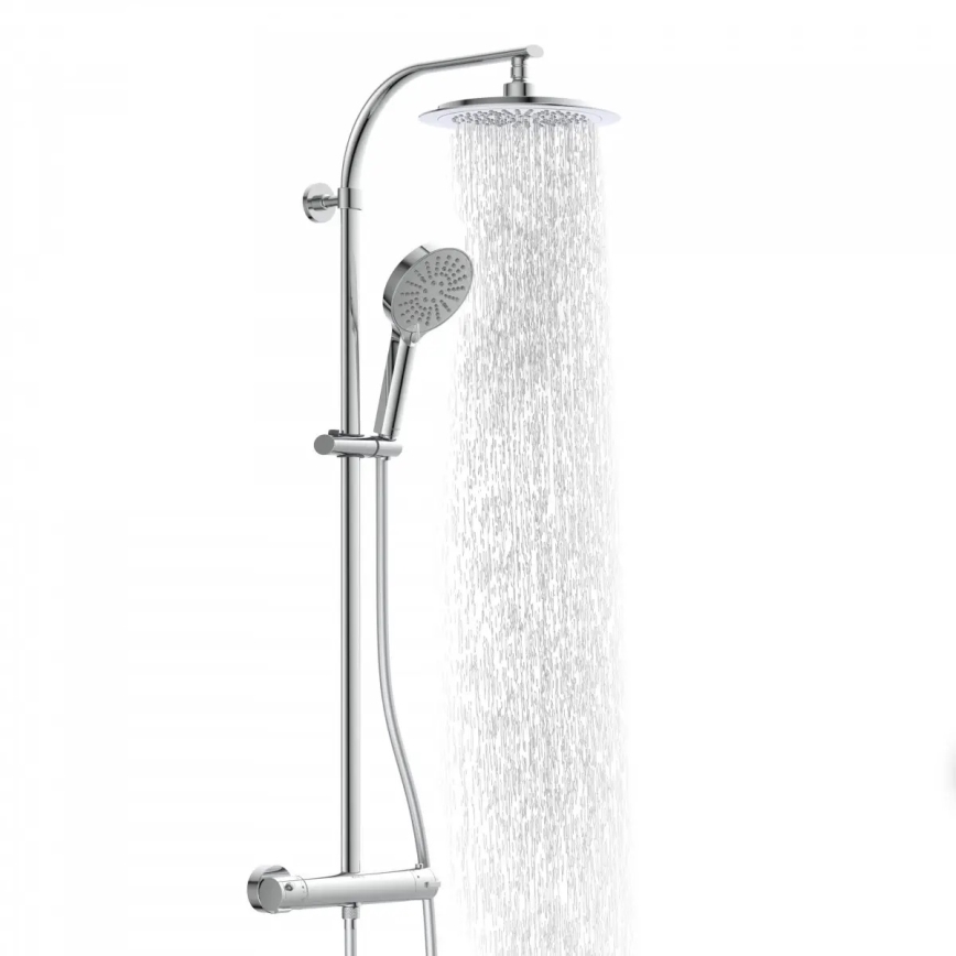 Schütte 60046 - Tuš set sa termostatskom baterijom MADURA FRESH, sjajni hrom