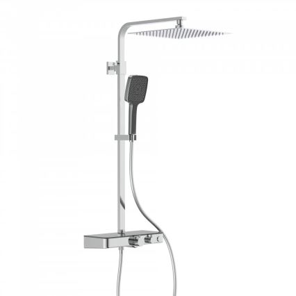 Schütte 60531 - Tuš komplet sa termostatskom baterijom OCEAN, sjajni hrom/antracit