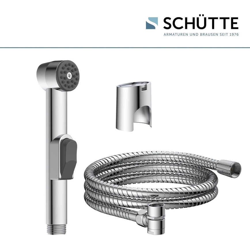 Schütte 78016 - Tuš za umivaonik, sjajni hrom