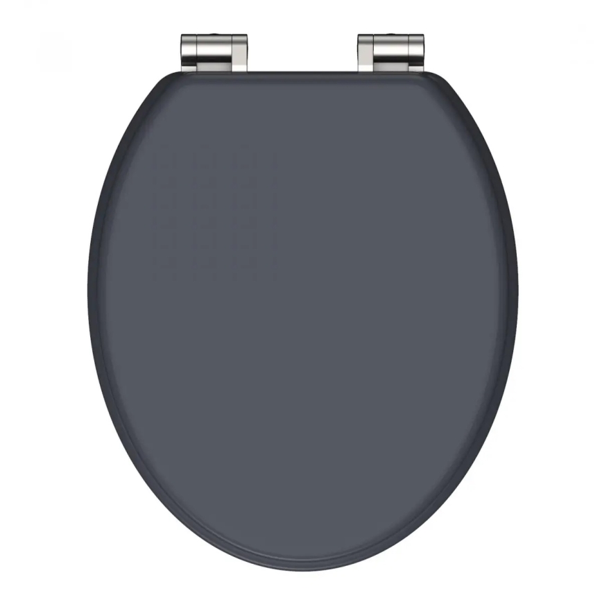 Schütte 80104 - WC daska SPIRIT ANTRACIT, SoftClose prigušiva, MDF ploča