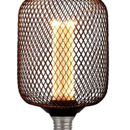 Searchlight - LED dekorativna prigušiva sijalica WIRE MESH E27/4,5W/230V 2700K