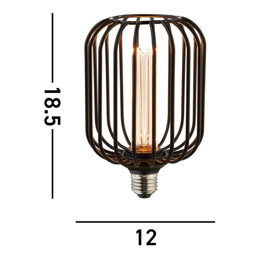 Searchlight - LED prigušiva dekorativna sijalica GLOBE E27/4,5W/230V 2700K