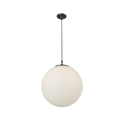 Searchlight - Luster na sajli ATOM 1xE27/60W/230V bela/crna