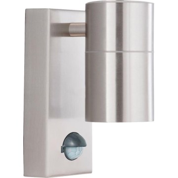 Searchlight - LED spoljašnje zidno svetlo sa senzorom METRO 1xGU10/3W/230V IP44