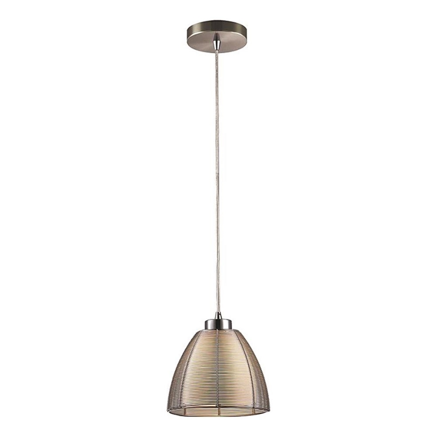 Searchlight - Luster na sajli 1xE27/60W/230V, prečnik 19 cm, sjajni hrom
