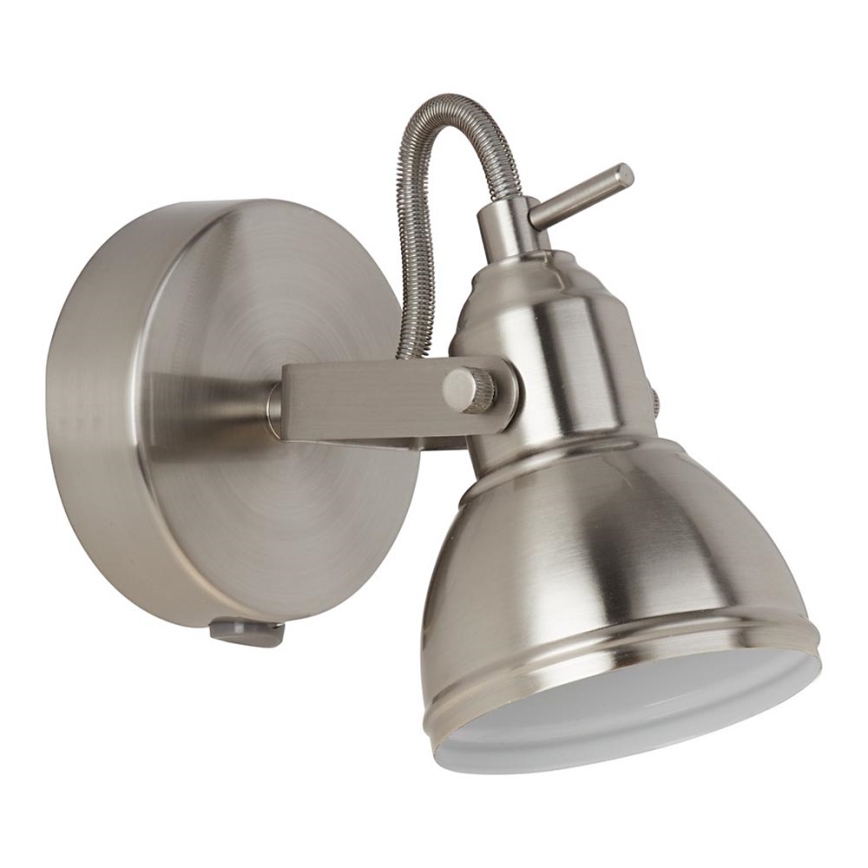 Searchlight - Zidna spot svetiljka FOCUS 1xGU10/50W/230V mat hrom