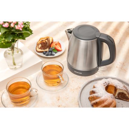Sencor - Brzo električno kuvalo za vodu 1,2 l 2150 W/230 V, inox