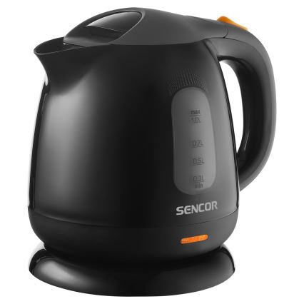 Sencor - brzo električno kuvalo za vodu, 1 l, 1100 W/230 V, crno/sivo
