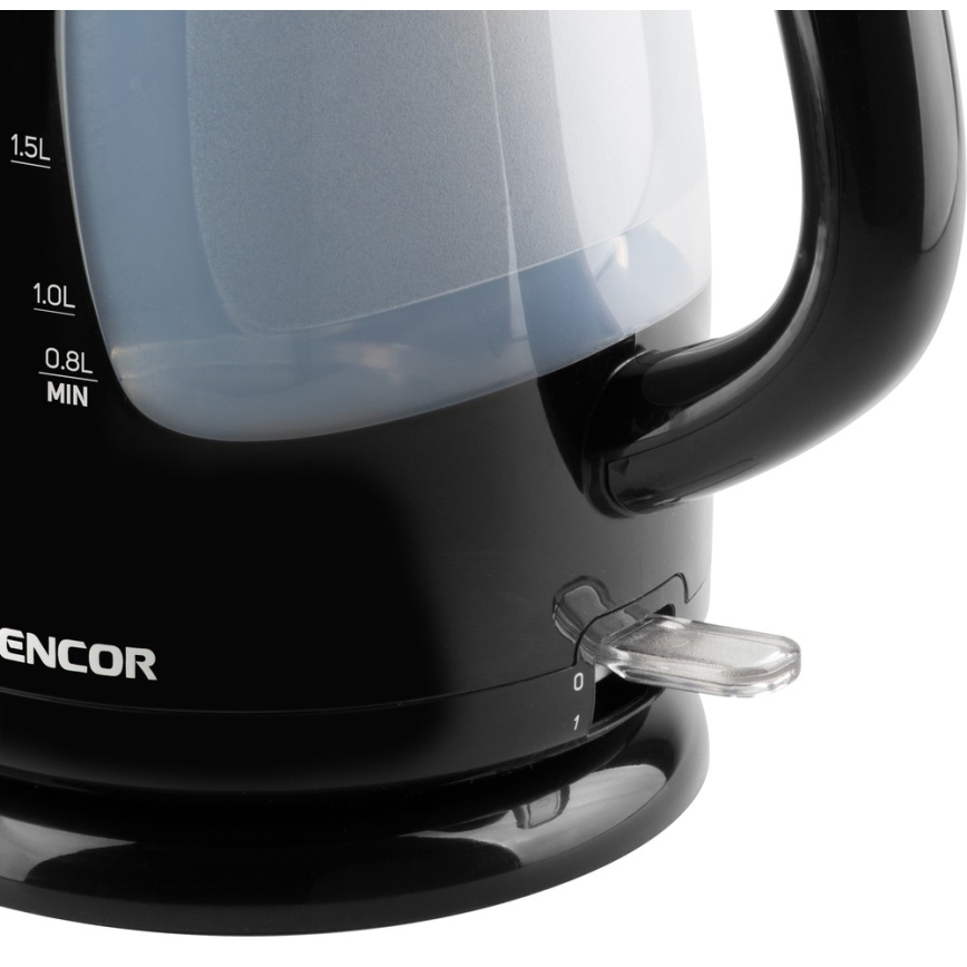 Sencor - Brzo električno kuvalo za vodu 2,5 l 2200W/230V crno