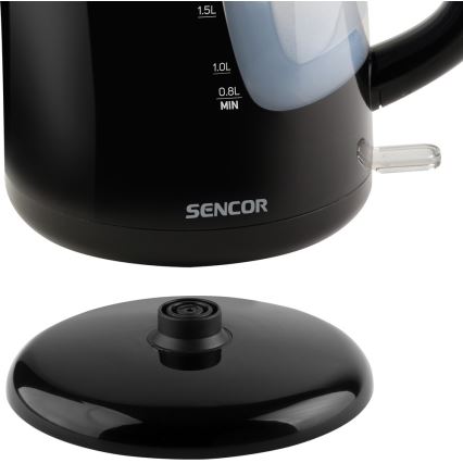 Sencor - Brzo električno kuvalo za vodu 2,5 l 2200W/230V crno