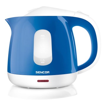 Sencor - Brzo kuvalo za vodu 1 l, 1100 W/230 V, plavo