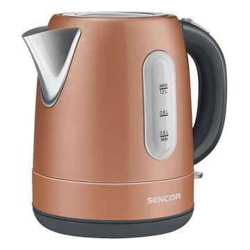 Sencor - Električno kuvalo za vodu 1,2 l 2150W/230V bakarne boje