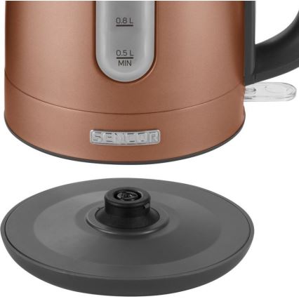 Sencor - Električno kuvalo za vodu 1,2 l 2150W/230V bakarne boje